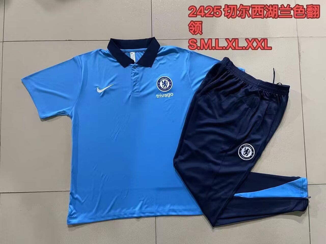 AAA Quality Chelsea 24/25 Blue Training Kit Jersey